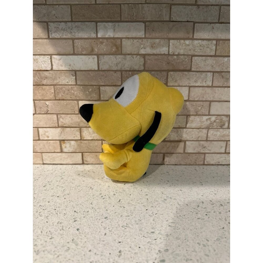 Disney Big Head PLUTO Baby Boy Yellow Stuffed Puppy